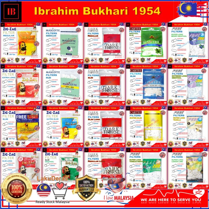 [FULL] All Cotton Filter Tips for Rolling Papers (Zig Zag / Mascotte