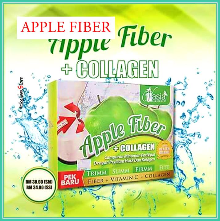 VASIA APPLE FIBER V ASIA 🎉 ( KOTAK ) Lazada