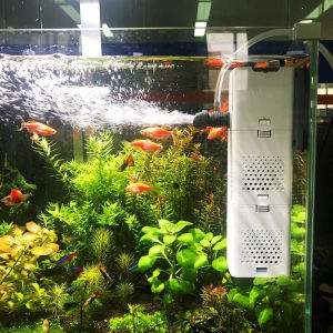 4 In 1 For Fish Tank Aquarium Filter Pump Fish Tank Submersible Air Oxygen Internal Pump aquarium pump and filter