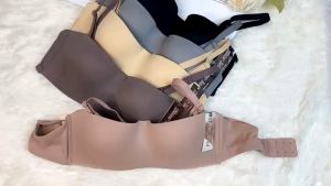 [ส่งเร็วพิเศษ!] 9312#(Size32-36)ทรงเกาะอกฟองบางถอดสายได้