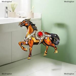 [COD] Modingdue Enamel Horse Brooches For Women Animal Pins Casual Party Accessories New Fashion Gifts Friends Decorations