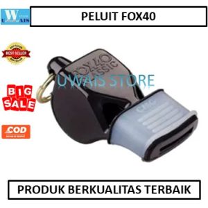 TERLARIS !!! PELUIT FOX40 Classic Whistle Fox 40 dan 80 Pluit Wasit Parkir - Peluit Murah - Peluit Olahraga - Peluit Wasit