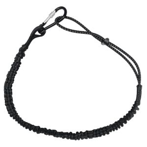 MIRELAE 902cm Safety Bungee Tether Lanyard With Carabiner Hook 5 Colors Climbing Working Anti-Falling Rope High Quality Safety Rope Climbing Accessories
