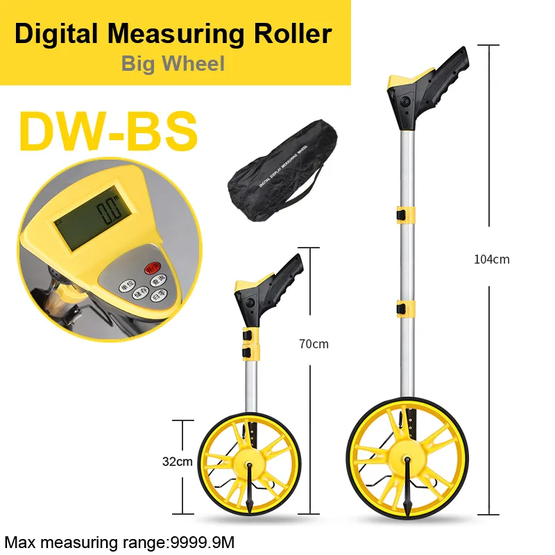 Measuring roller deals wheel