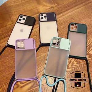 RMC Softcase Sling Slide Camera Protection Tali Lanyard Casing hp untuk XIAOMI REDMI 5 6 NOTE 8 9 PRO MI 11 LITE [SSK]