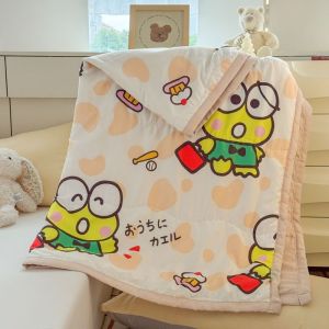 SG EmmAmy® 110×145cm Sanrio/Kulomi Kids Cotton Quilt Childrens Air Conditioner Blanket/ Baby Blanket / Nap Blankets