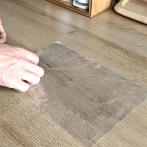 Large Flat Pocket Storage Dust-Proof Transparent Film Lining For Moving Larged Clothing Packaging