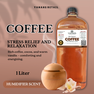 COFFEE Humidifier Scent 1L Water Based Essential Oil
