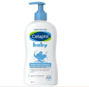 [SG Local Stock]  Cetaphil Baby Wash & Shampoo with Shea Butter 400ml |Organic Calendula wash &shampoo | CETAPHIL BABY Moisturising Bath & Wash| Daily Lotion