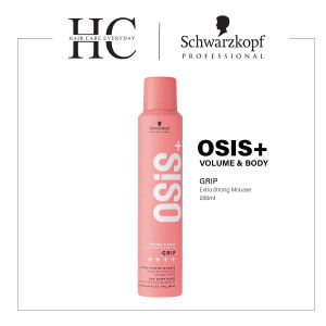 Schwarzkopf Osis+ Volume & Body Grip Extra Strong Mousse 200ml