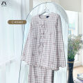 ZOE ARISSA Kurung Kedah Muslimah Darana Kurung Stylish Plaid Coquette Ribbon Bow Design, Modern Kurung Moden with Kotak Kotak Pattern. Baju Kurung perfect for Raya 2025. Available in Purple, Pink, Yellow, Black, Green, Khaki, Burgundy, Blue and Brown.. 