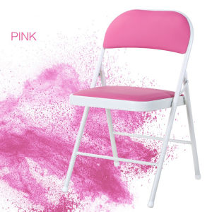 (No Installtion Required) Simple Style Foldable Chair with Waterproof Seat/Space Saving