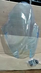 WINDSHIELD NMAX OLD TDR V2 MINI SIRIP .VISOR NMAX OLD TDR V2 MINI ( ICE BLUE)