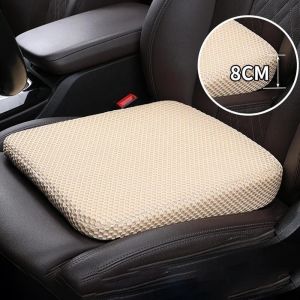 CONOPERY Đệm Tăng Áp Ghế Ô Tô Lưới Tổ Ong Nhớ Cotton Đệm Ghế Ô Tô Đệm Ngồi Thoáng Khí Dày Thoải Mái Đồ Dùng Ô Tô