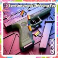 New- Semi-Automatic Shooting Toy Glock Pistol Soft Bullet Toy Children Outdoor Shooting Toy Birthday Gift For Kids pellet guns toy gun gun toy for kids toy guns for boy toys for kids boy. 