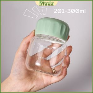 Moda Cute Creative Water Cup Milk Tea/Juice/Coffee Glass Cups 201-300ml