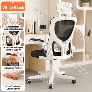 Gaming Chair With Foot Rest Ergonomic Chair Computer Chair Heavy Duty Mesh Chair Reclining Chair