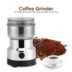 Electric Coffee Machine Bean Grinder Blenders For Home Kitchen Office Stainless Steel 220V Home Use Coffee Maker 150W 300ml