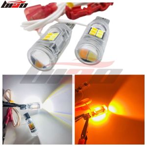 ไฟหรี่เลี้ยว LED รุ่นใหม่สว่างมาก ไฟรถมอเตอร์ไซค์ รถยนต์ ขั้ว T10/T13/T15 2835 16LED ราคา 1 คู่ สีสันสดใส