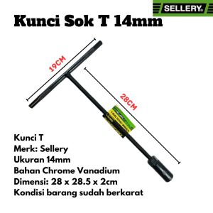 Kunci Sok T 14mm Sock Sellery 78-094