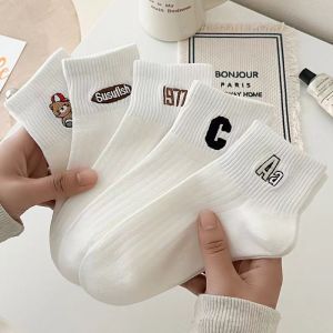 RunMall Set of 10/5 Pairs Plain running socks Mid cut sport socks for men basketball sport socks