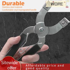 WORE คีมแหวนลูกสูบสำหรับติดตั้งแหวนลูกสูบตัวหนีบบำรุงรักษารถยนต์ทำจากสเตนเลสสตีลทนทานเครื่องยนต์