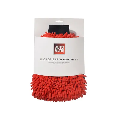 Autoglym Polar Mitt with Storage & Washbag | Ultra-soft | Super absorbent | Professional standard | No scratches No smears