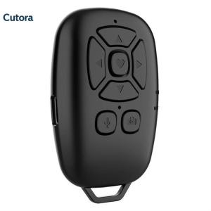 Cutora Universal Mobile Phone Bluetooth-compatible Remote Control Button Selfie Camera Shutter For TikTok E-book Turn Page
