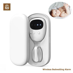 Wireless Bedwetting Alarm Pee Alarm with Receiver Transmitter for Kid Potty Training Elder Care 10-20M Vibration Sound Reminding