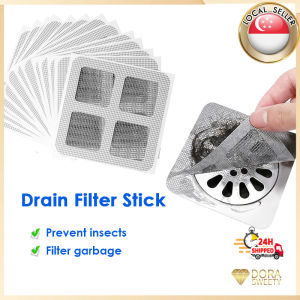 🇸🇬【SG stock】Floor Drain Filter Bathroom Bathroom Sewer Anti-Clogging Gauze Gauze Tianzige Sewer Anti-Cockroach Filter
