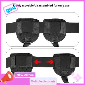 gou Hernia Belts Groin Hernia Support For Men Woman Bilateral Hernia Adjustable Waist Strap With Removable Compression Pads