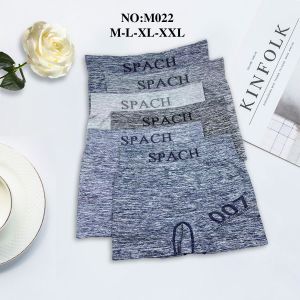 6Pcs Boxer SPACH M022 Seamless Motif / CD Pria Dewasa / Motif Corak / Warna Random