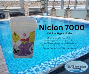 Nicolon 7000 High-Quality Chlorine Granular for Pool Disinfection - 40kg