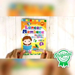 Lancar Membaca Tanpa Mengeja Full Color (Jilid 1-6) - Buku Anak Sekolah TK PAUD Murah - PAH