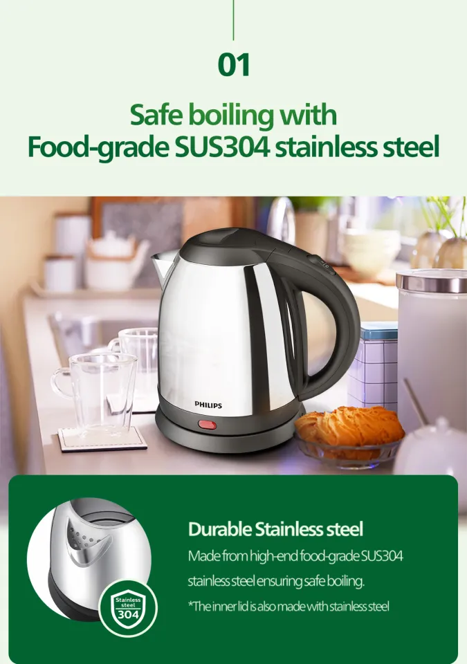 Food Grade Philips Electric Kettle Litre PHILIPS Daily Collection