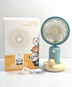 Quạt sạc tích điện cầm tay mini để bàn YS912 có để riêng