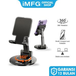 iMFG I-MP02 Phone Stand Holder Universal 360° Multi Adjustable & Foldable Stand HP