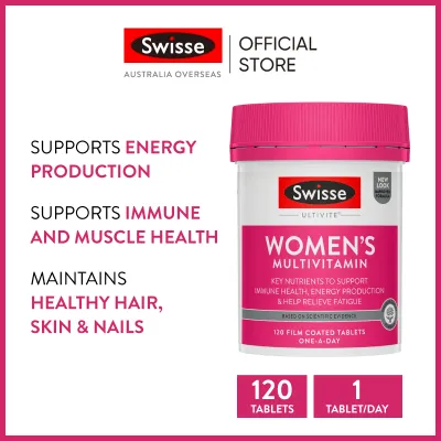 Swisse Ultivite Womens Multivitamin 120 Tablets (EXP:11 2027)
