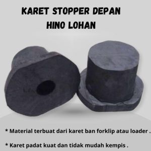Karet Stopper Hino Lohan set Kanan Kiri 2pcs custom karet ban.