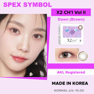 Spex Symbol Softlens X2 CHI Varian Dawn ( Brown )