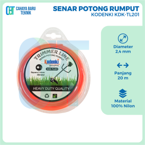 Tali senar potong rumput kodenki 20 meter 24mm