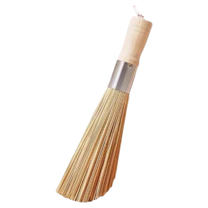 PVN84267 Chổi Tre Cọ Rửa Nồi Chảo Cán Gỗ Dùng Cho Nhà Bếp Thân Thiện Với Môi Trường