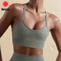 Nessaj Gym Outfit For Women Exercise Workout Yoga Suit Sexy Sports