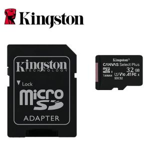 Kingston Canvas Select Plus memory card original 32GB/64GB/128GB/256GB/512GB MicroSDHC MicroSDXC MicroSD Card W/ A1 Performance Class 10