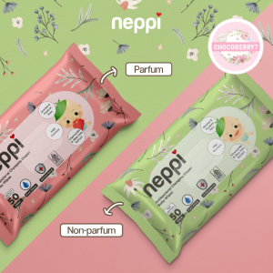 BELI 1 GRATIS 1 TISSUE BASAH NEPPI ANTIBACTERIAL CHANGING DIAPER BABY WIPES BUY 1 GET 1 - 50s TISU Basah 50 lembar Tissue