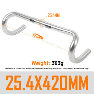 ราวจับสำหรับติดถนนแฮนด์เสือหมอบ CR21/CR12ราวจับอะลูมินัมอัลลอยน้ำหนักเบาสำหรับรถแข่งขนาด25.4/31.8x36 0/380/400/420/440มม. อุปกรณ์บาร์แฮนด์คันจับรถจักรยาน