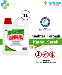 JK CARE Karbol Sereh Premium Sabun Pembersih Dan Pengharum Lantai Antibacterial - Karbol 5 Liter