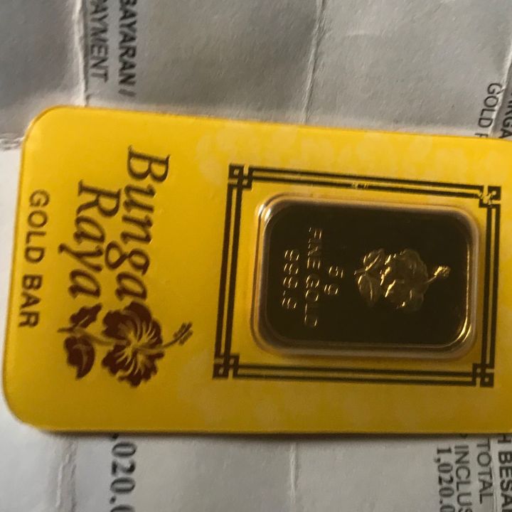 Gold bar 5 gram Poh kong Lazada