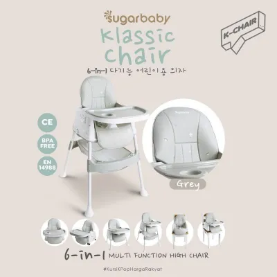 NEW!!! Sugarbaby K-Chair Klassic Chair dengan 6 fungsi dan desain