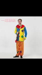New cosplay Halloween Patch Clown Character Performance Costume cos Ballroom dance outfit manufacturer